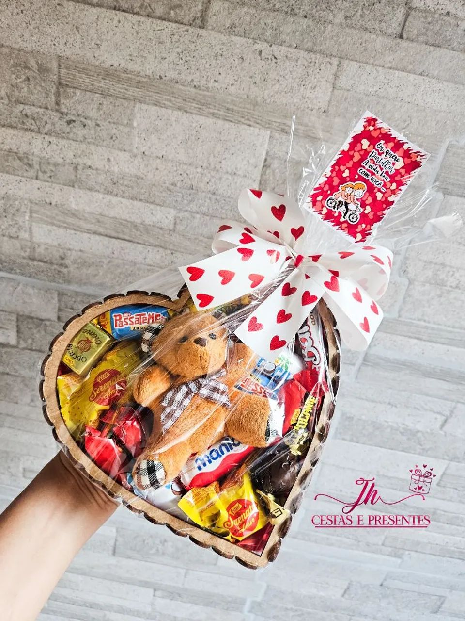 Cesta de chocolate masculino e feminino  - Foto 5