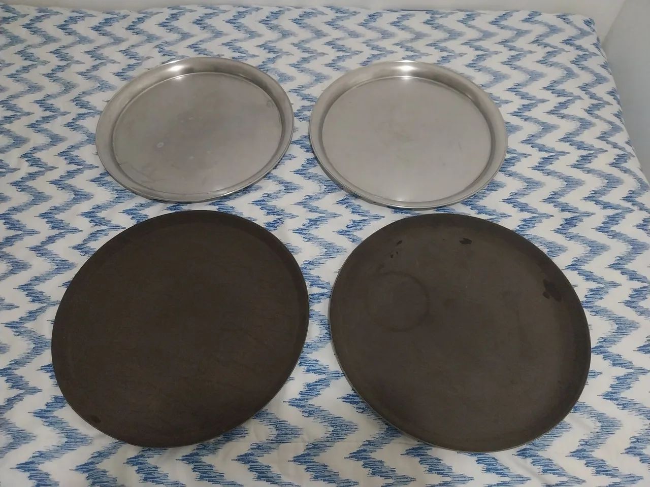 Buffet Restaurante 180 Peças Diversas Bandejas Inox + Talheres + Utensílios Oportunidade  - Foto 5