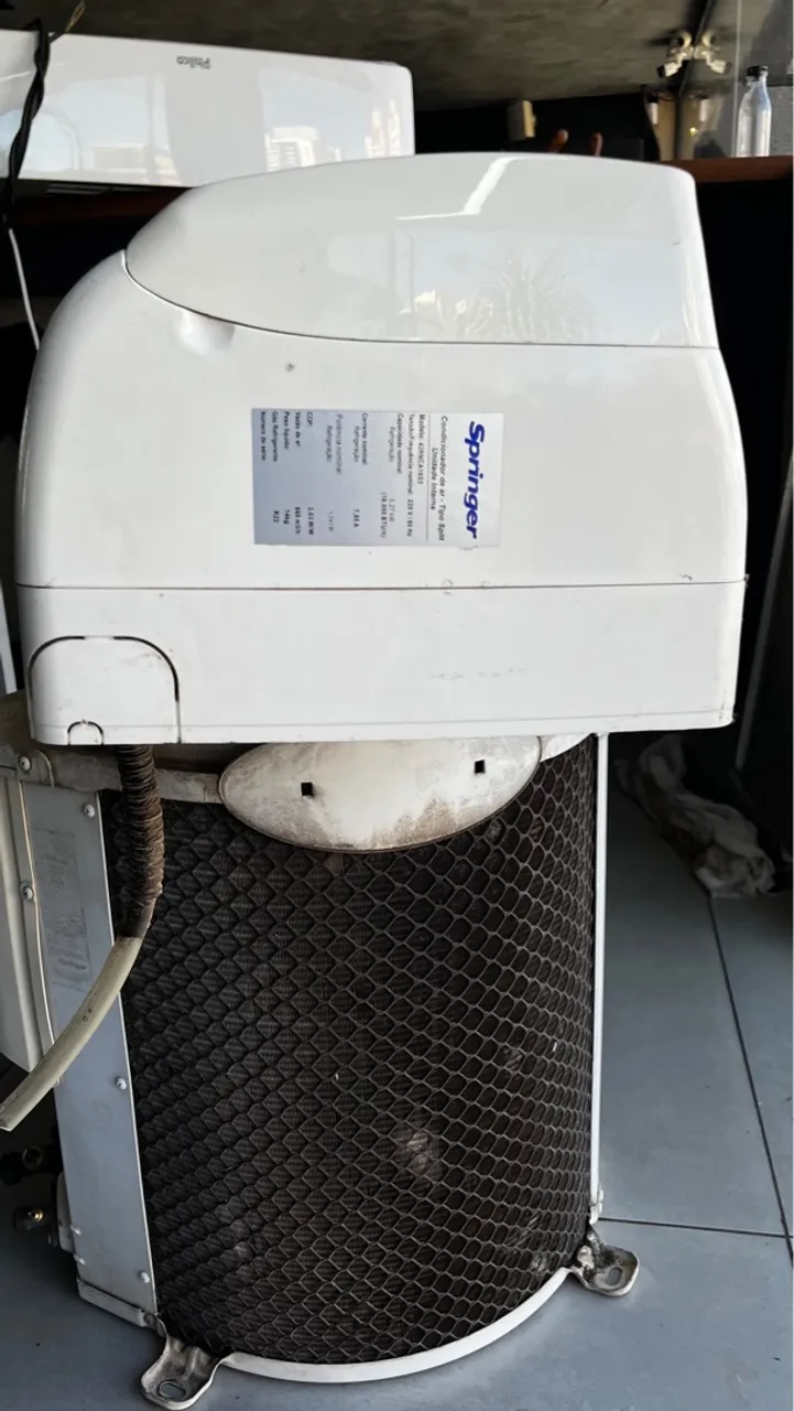 Ar condicionado Springer 18 mil btu?s