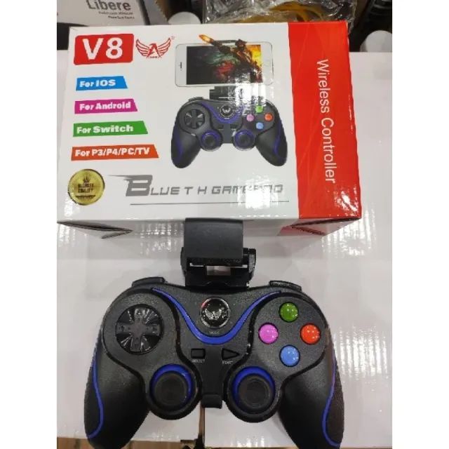 Controle Bluethooth Compativel com Celular, TV Smart, PC, Notebook, Bateria Recarregável - Foto 3