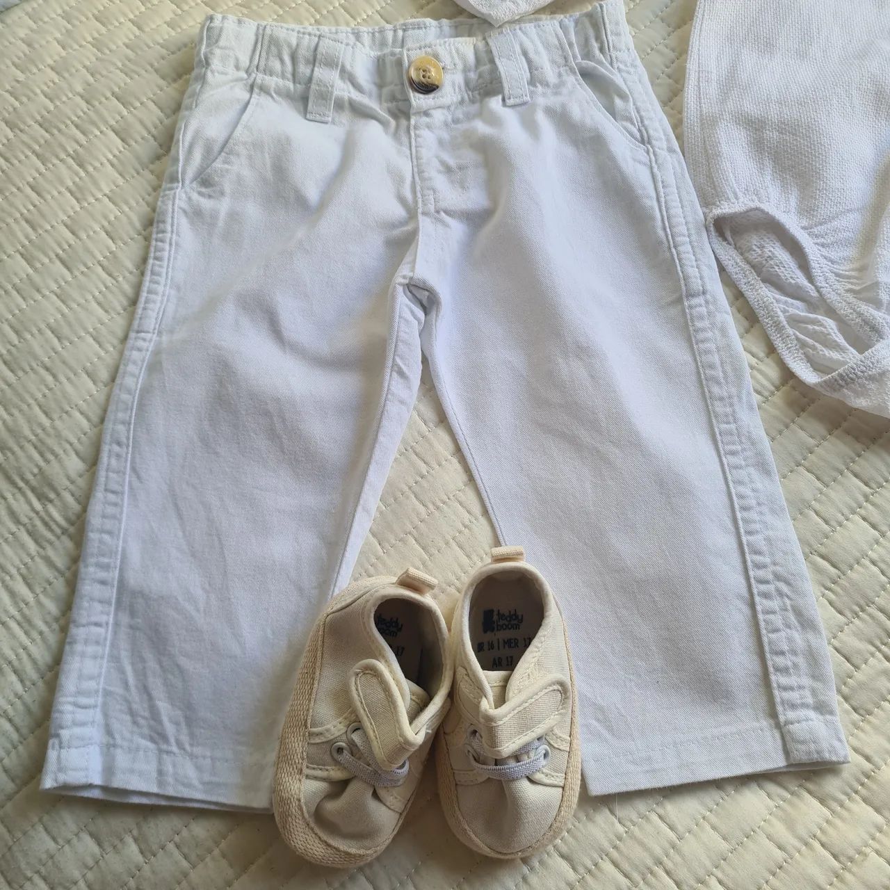 Conjunto bebê branco Milon - Foto 3