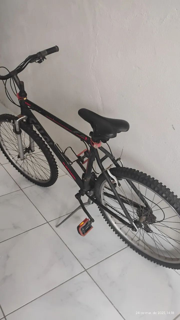 Bicicleta Caloi Aro 26 Semi-Nova - Foto 2