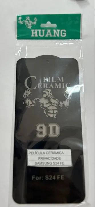 Película de Privacidade Cerâmica S24 FE