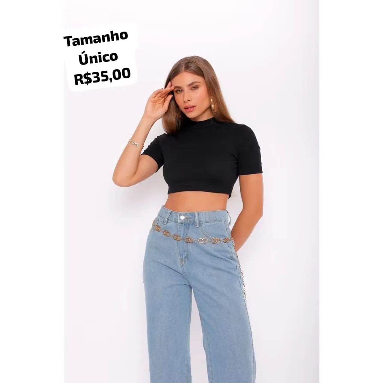 Cropped  Tamanho Único