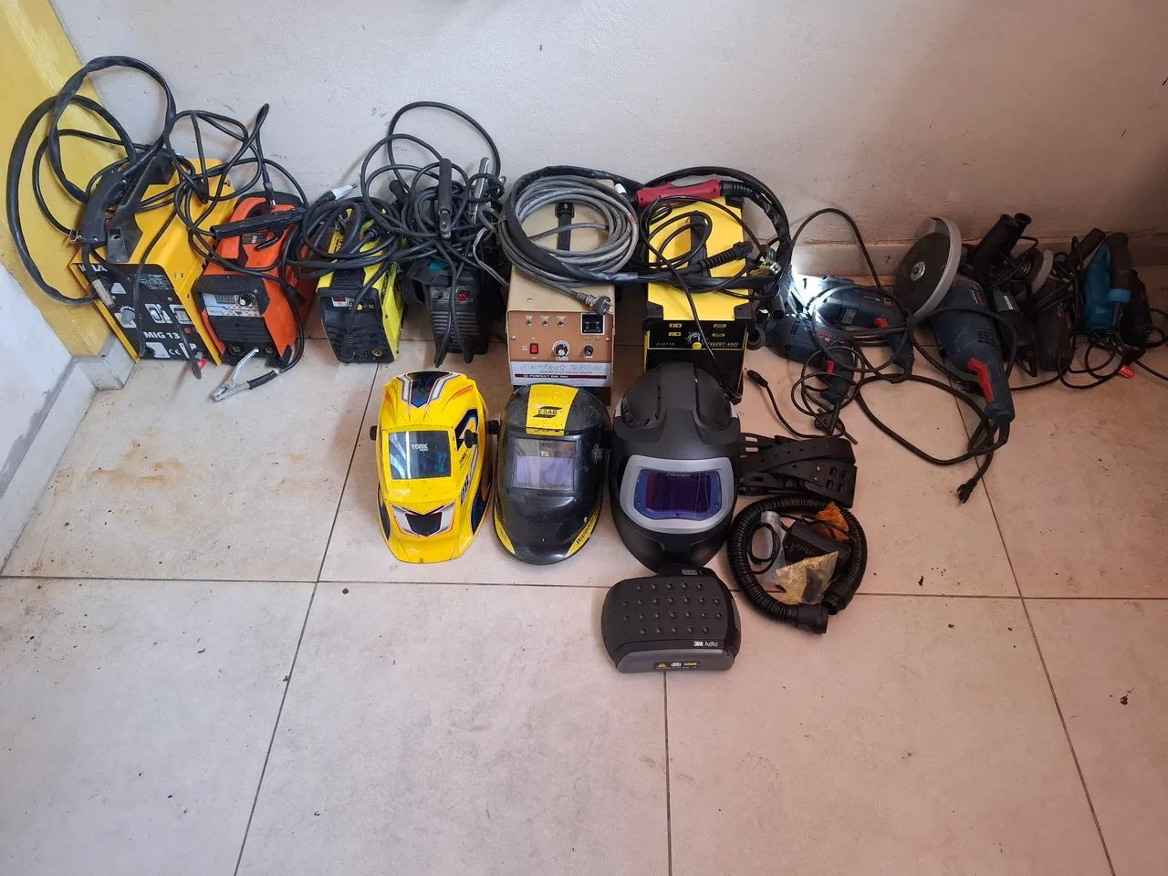 Kit Completo de Solda e Ferramentas