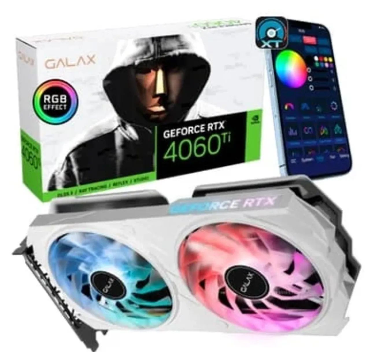 Placa De vídeo RTX4060 TI EX GALAX RGB (NOVA LACRADA) - Foto 2