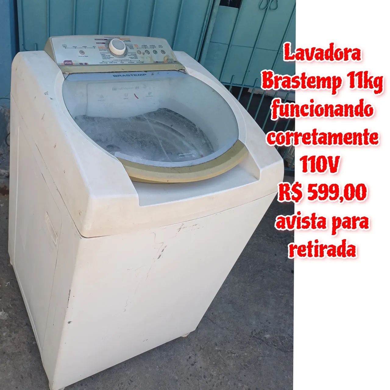 Lavadora Brastemp 11kg 