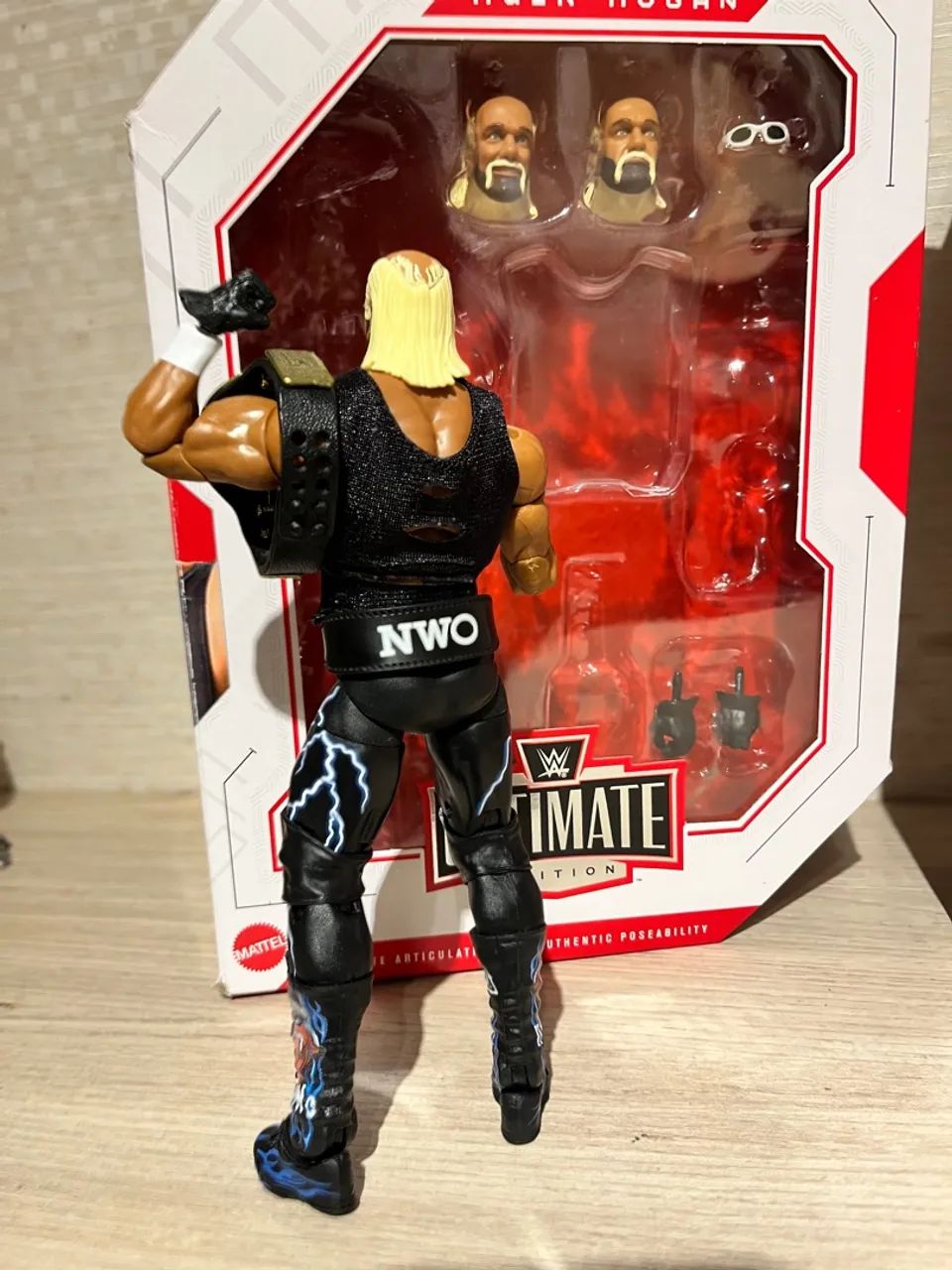 Figuras bonecos Hulk Hogan WWE Mattel  - Foto 6