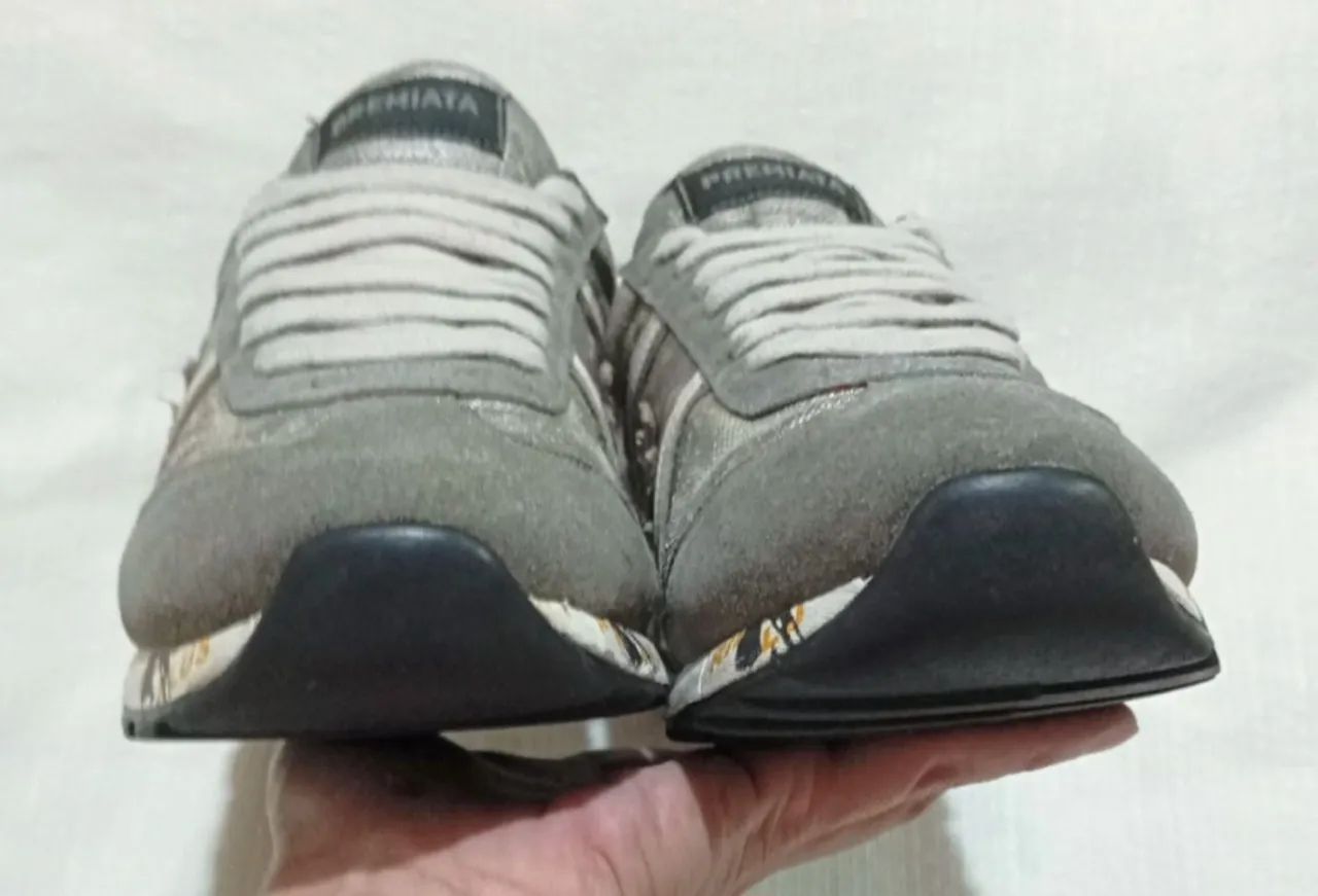 Tênis premiatra Prateado Original - Foto 4