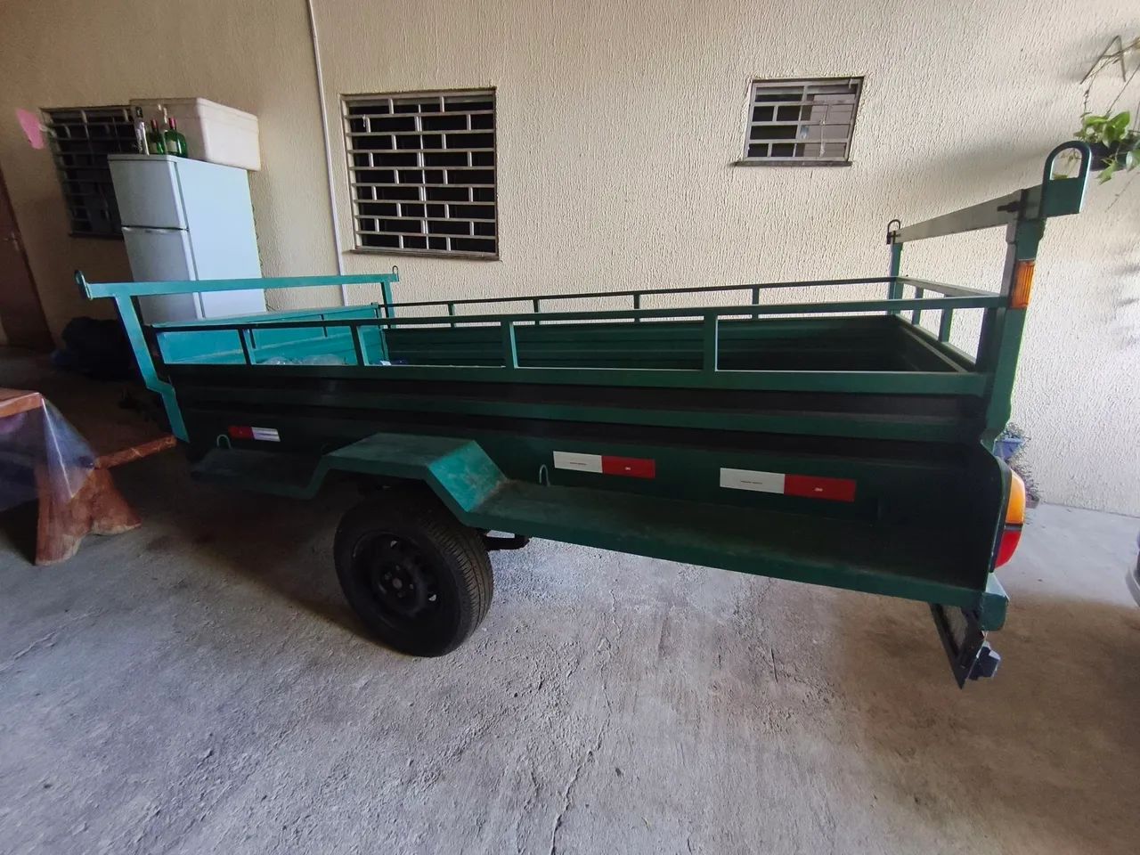 Carreta de Carga Verde - Foto 6