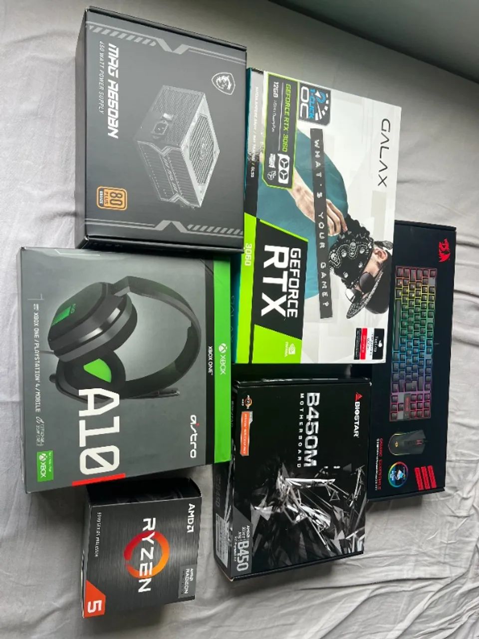 PC Ryzen 5 5600g + RTX 3060 12GB + 16GB RAM - Foto 2