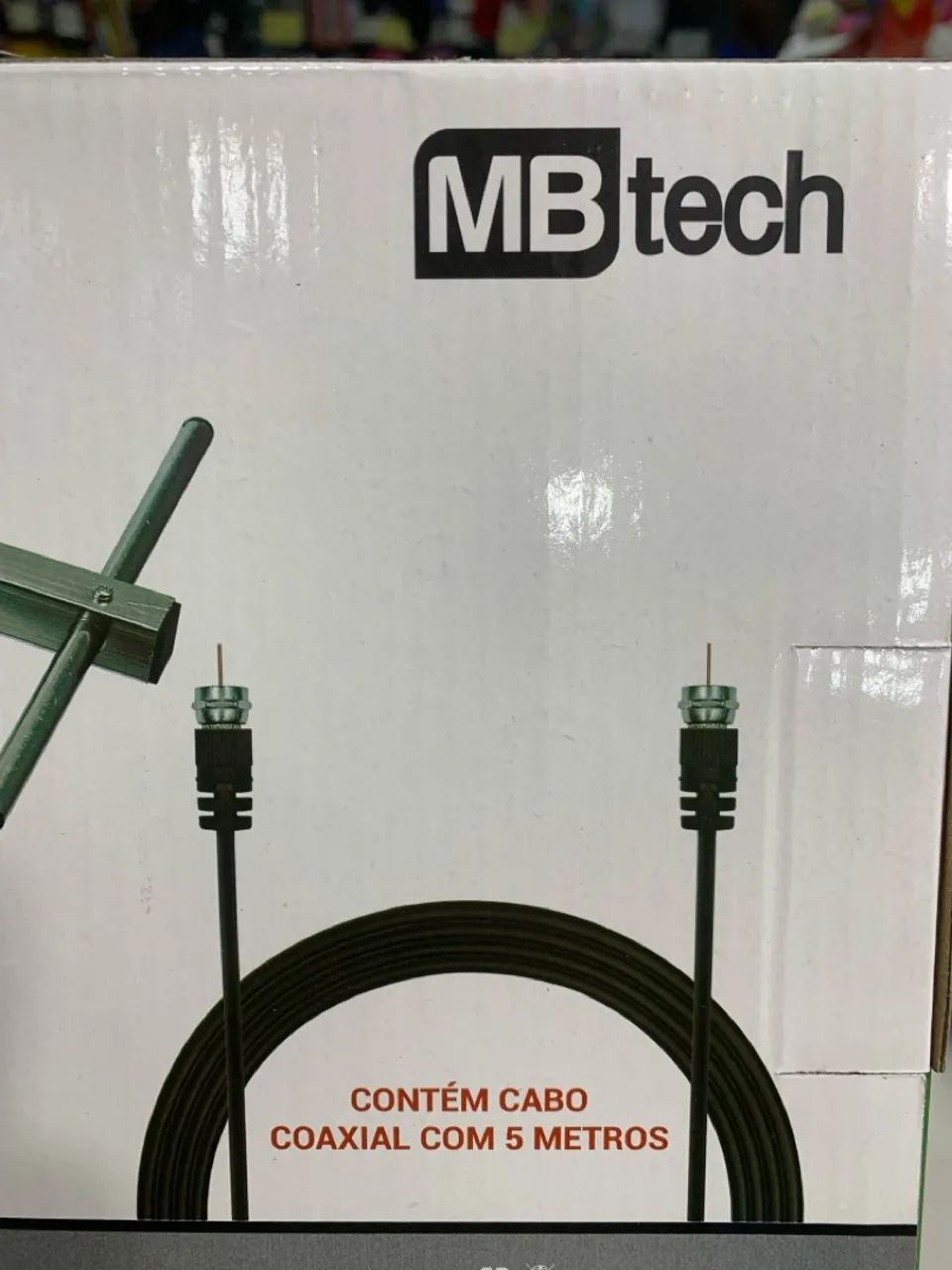Antena Digital externa HDTV MB Tech 5 metros  - Foto 3