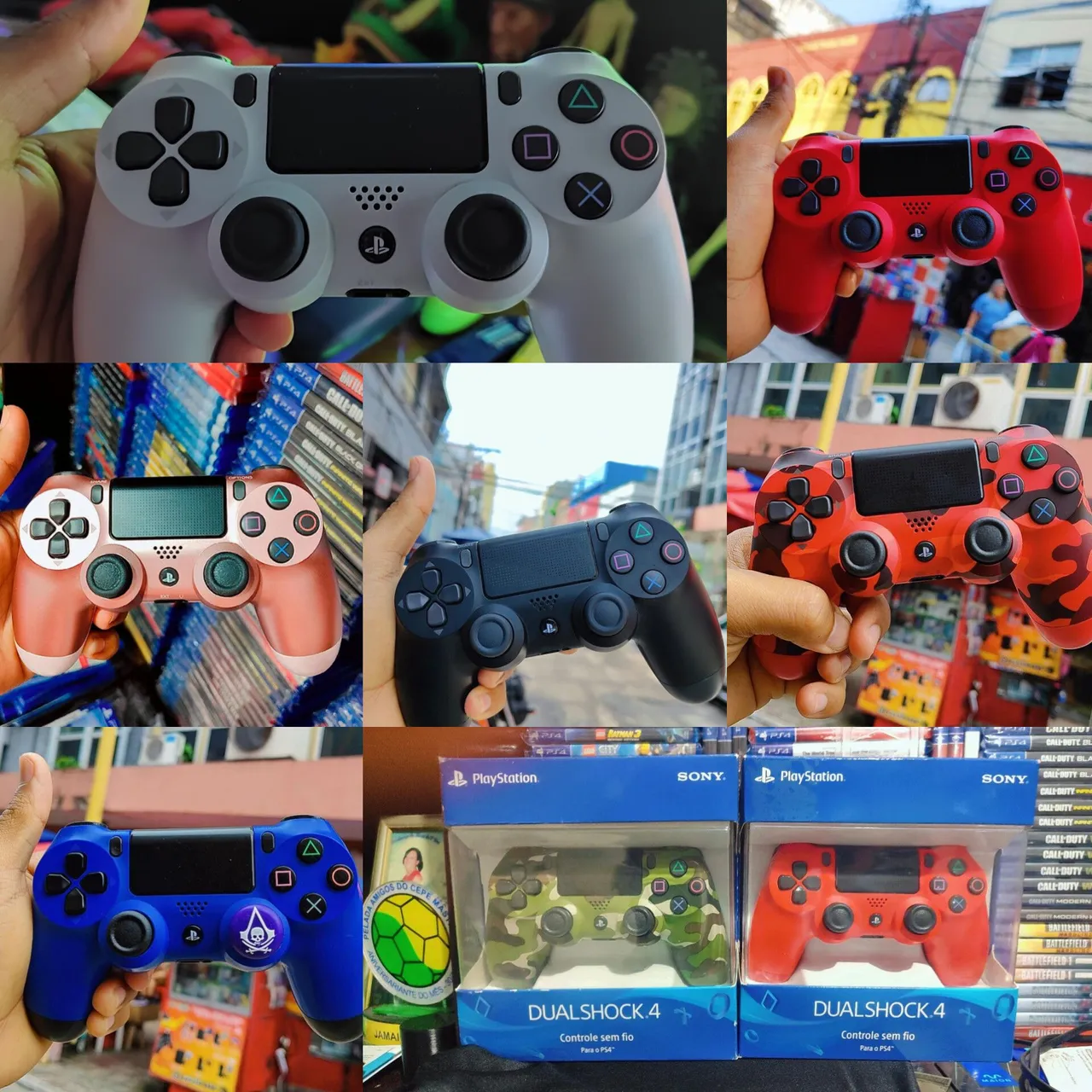 Controle PS4 original leia descrição