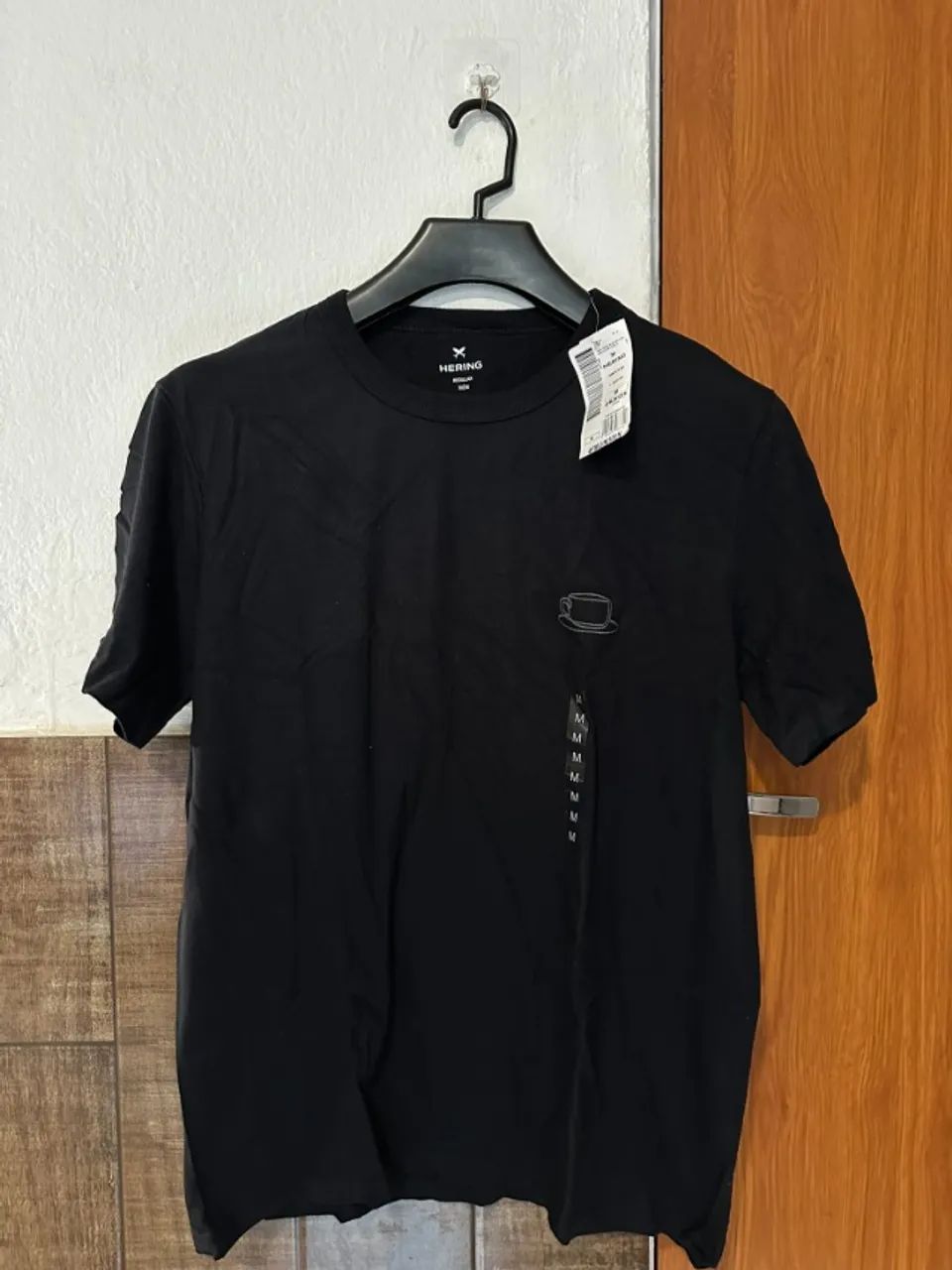 Camiseta Hering Preta Coffe