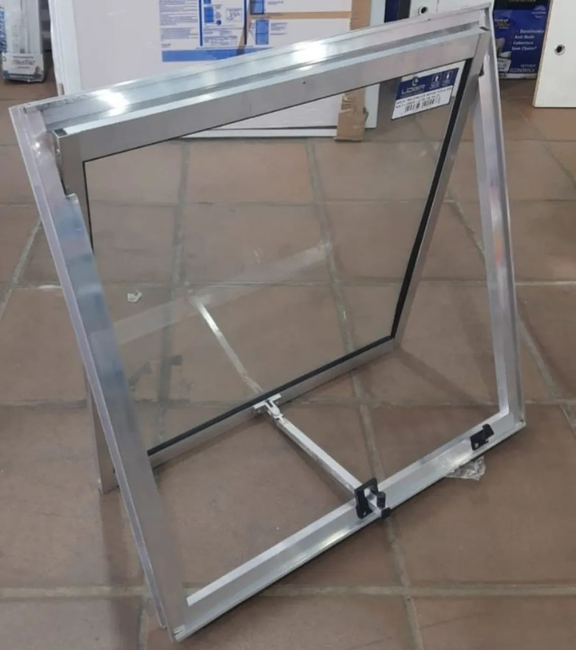 basculante aluminio brilhoso maxin 