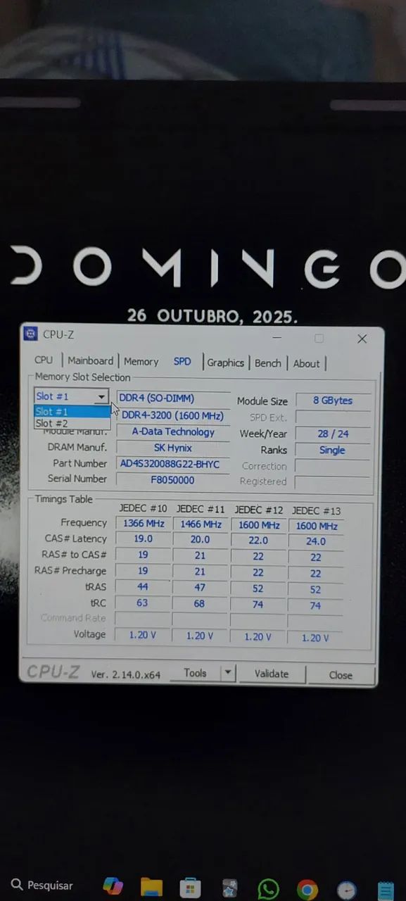 Kit Memória RAM ADATA 16GB (2x8GB) DDR4 3200MHz - Excelente estado - Foto 2