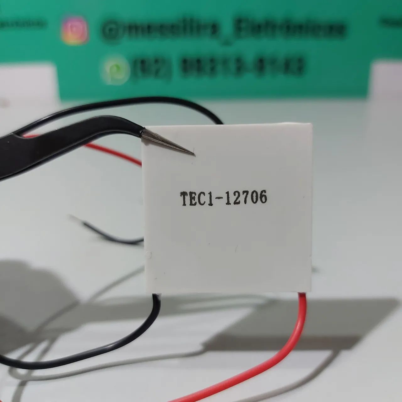 Módulo Peltier TEC1-12706 - Dissipador de calor