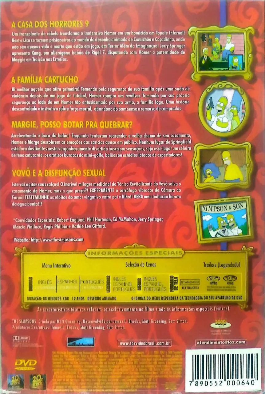 DVD "Os Simpsons: Clássicos - Quente Demais para a TV - Foto 2