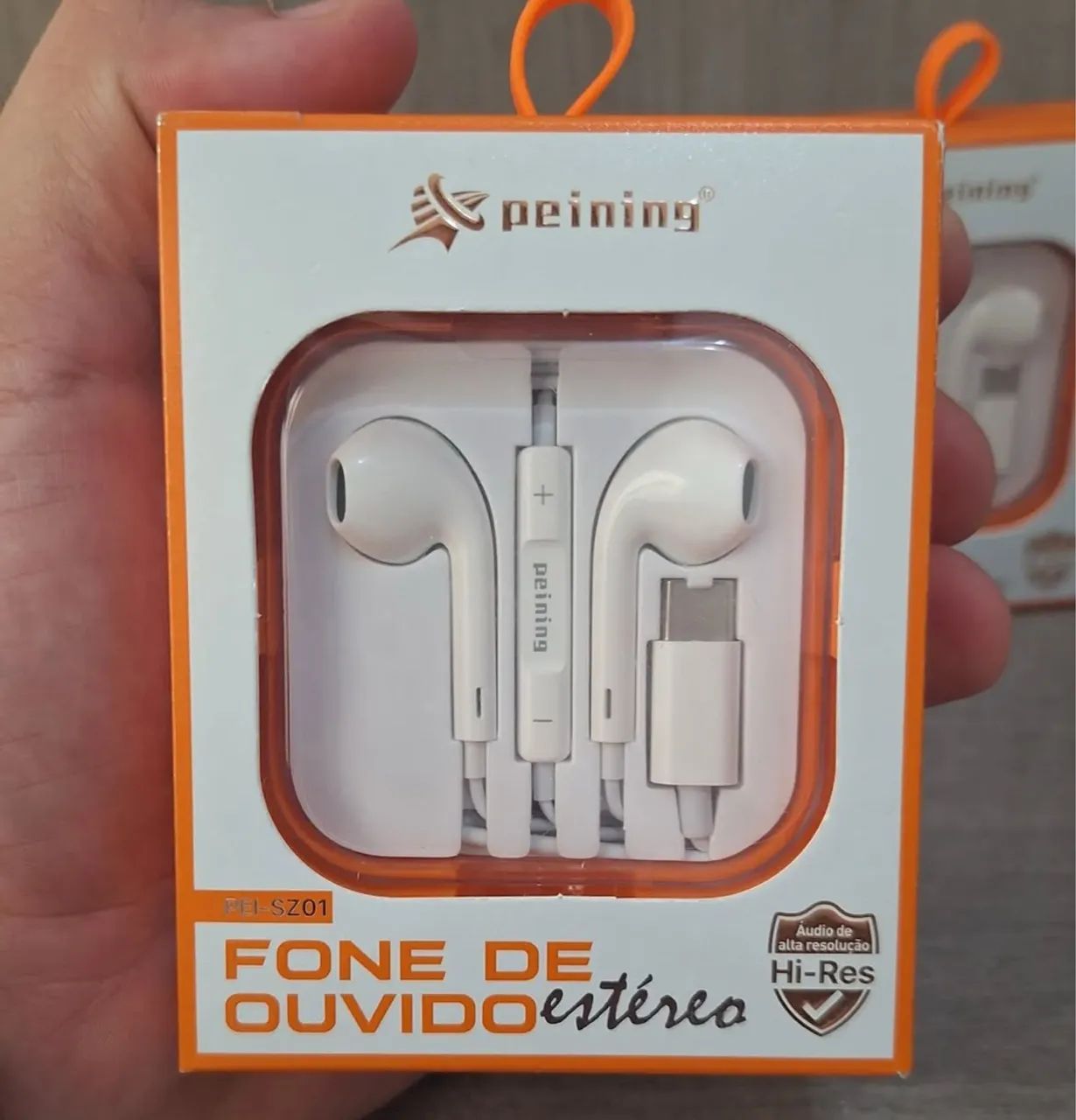 Fone de ouvido com fio - Conexão USB-C - Foto 2