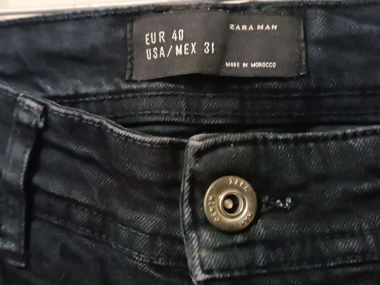 Calça Jeans Masculina Zara  - Foto 3