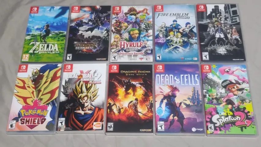 JOGOS NINTENDO 3DS / NINTENDO SWITCH - Jogos de Vídeo Game