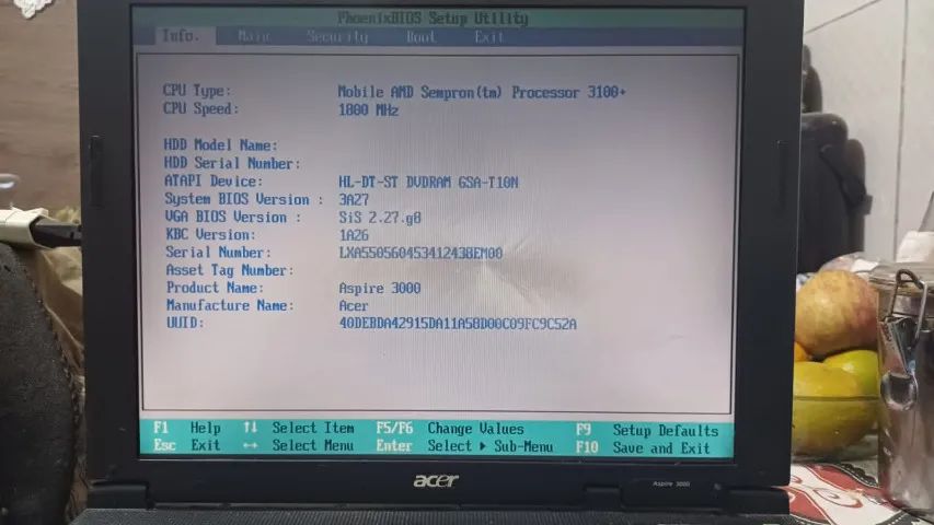 Notebook Acer Aspire 3000 - Foto 5
