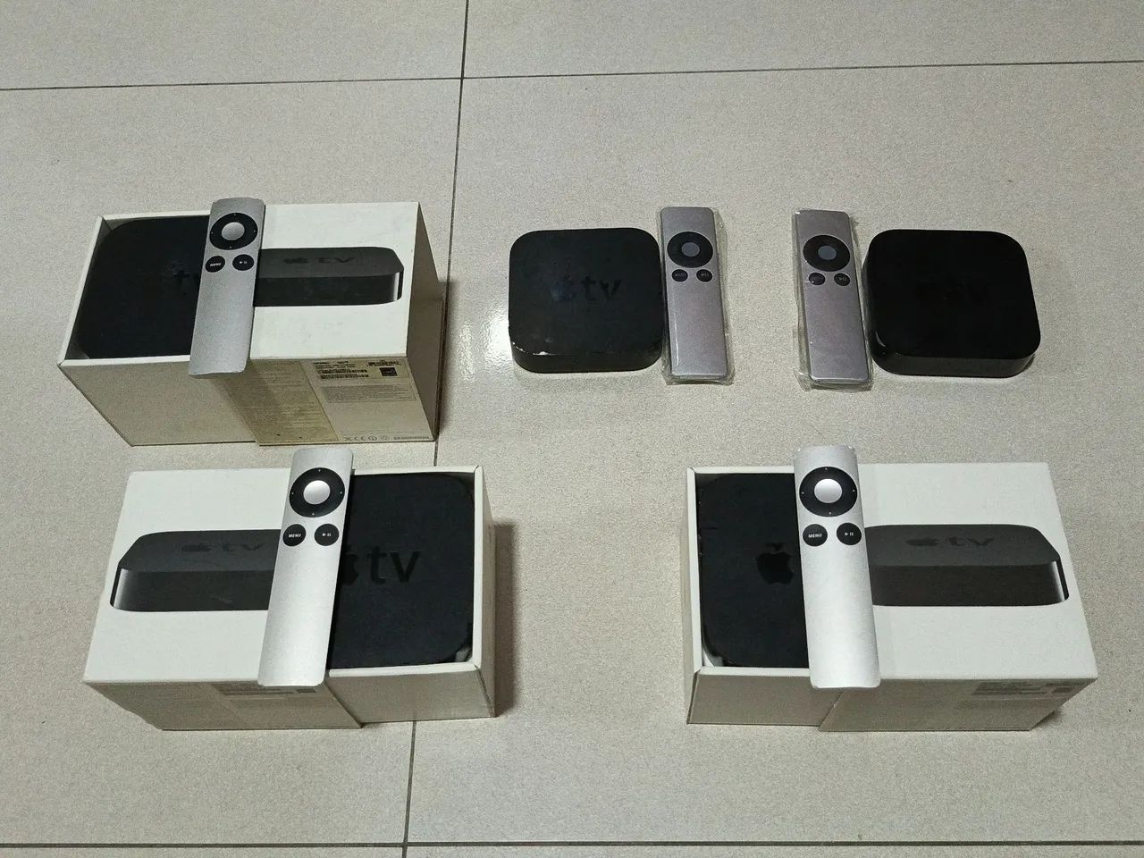 Lote Apple TV (5 aparelhos)