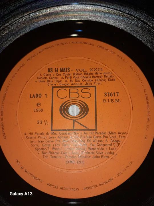 LP As 14 Mais volume23 ano 1969 - Foto 4