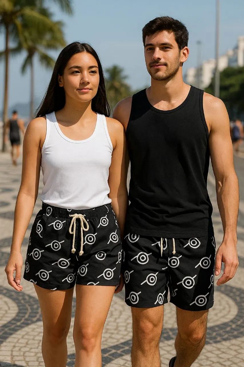 Short feminino de Praia / P - Foto 3