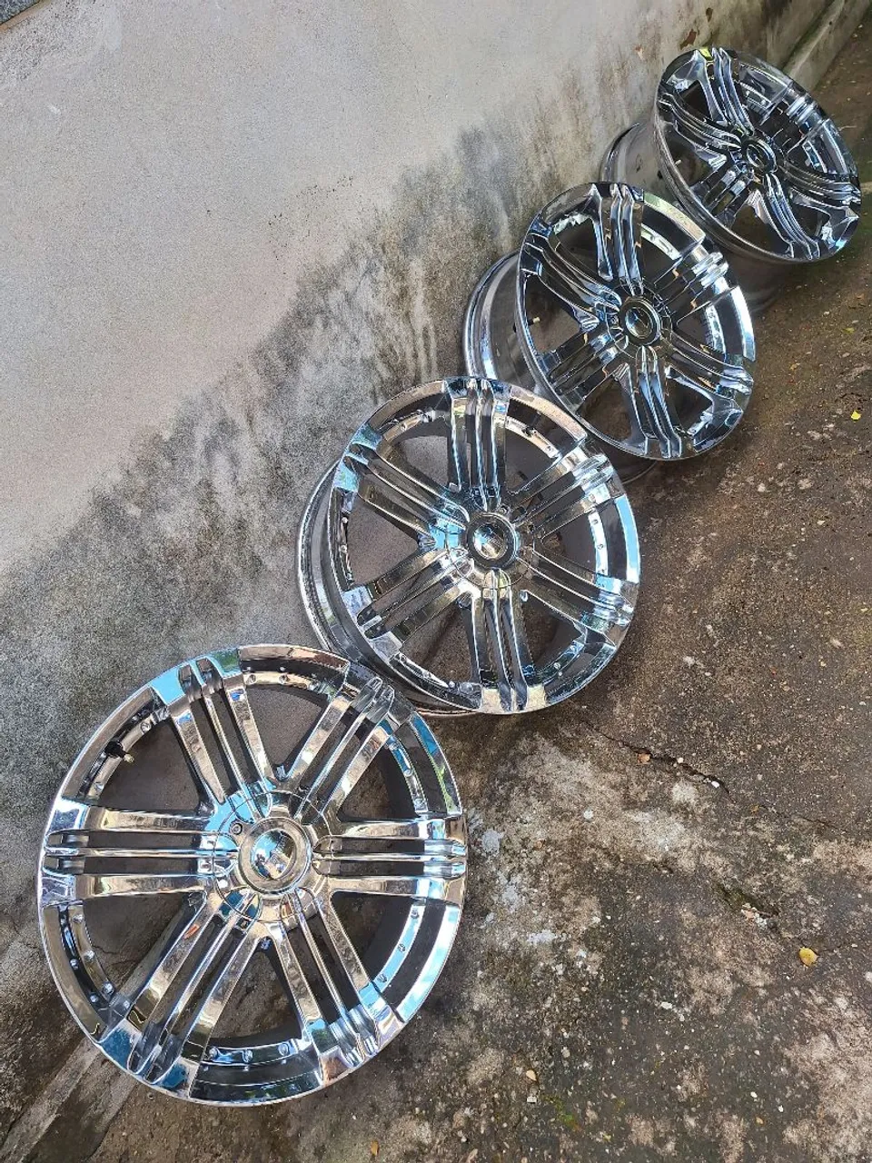 Rodas Cromadas aro 20 