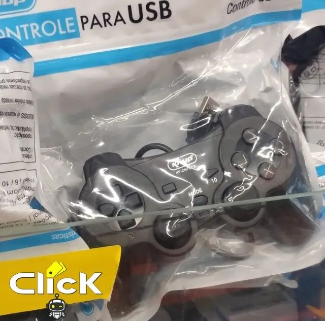 Controle USB pc e outros analógico Ps2