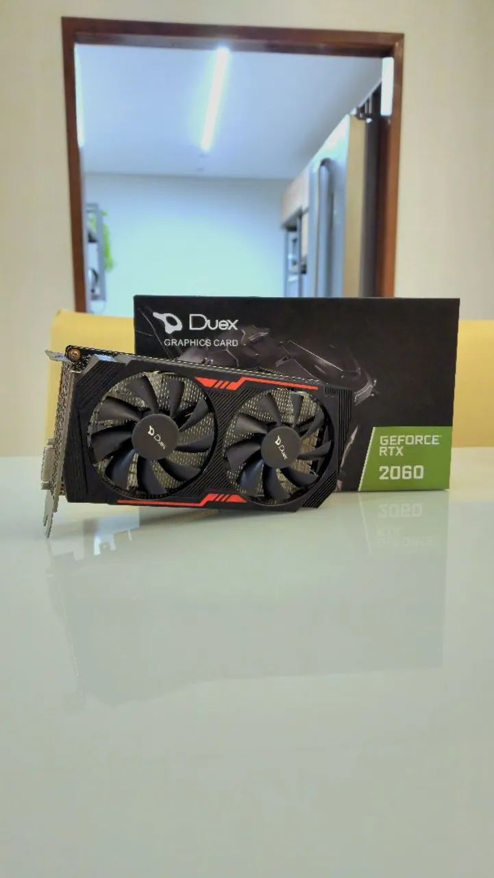 Placa de Vídeo GeForce RTX 2060 Duex (VENDIDA!)