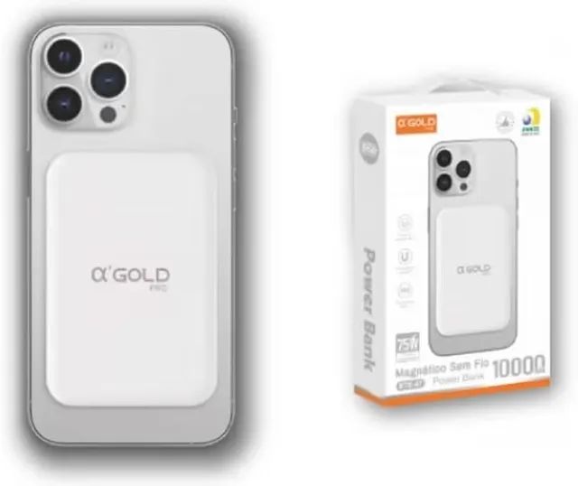 Power Bank Hmaston Sem Fio 10000mah