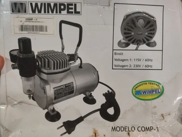 Compressor Aerógrafo Wimpel Comp1 Bivolt - Foto 3