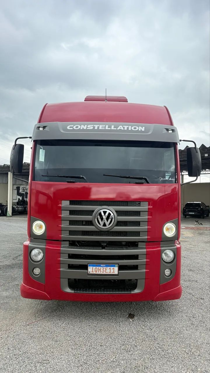 VW constellation 320 4 eixo com plataforma hidráulica nova  - Foto 9