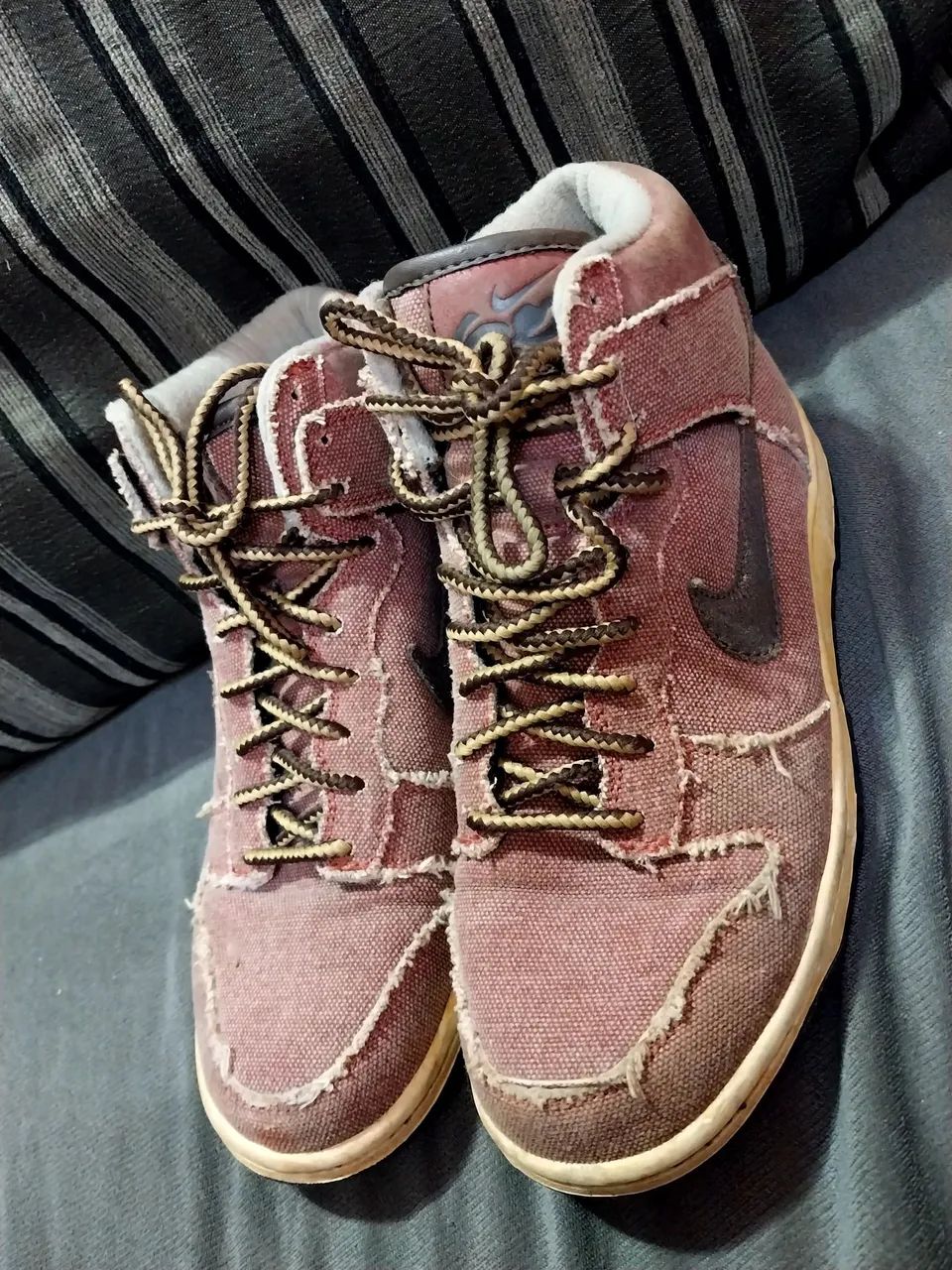 Tênis Nike Dunk High Canvas Vintage