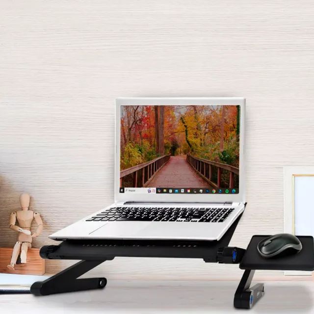 Mesa Notebook Articulável Dobrável Multifuncional - Foto 5