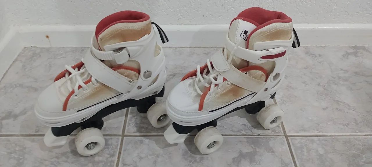 Patins Infantil Tamanho 31 34 - Foto 3