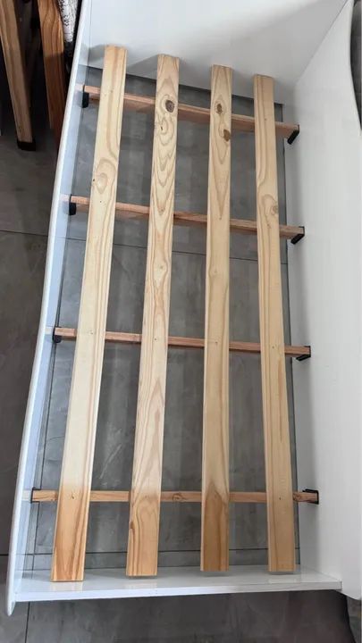 Cama Infantil Corrida 85 - Branco - Foto 2