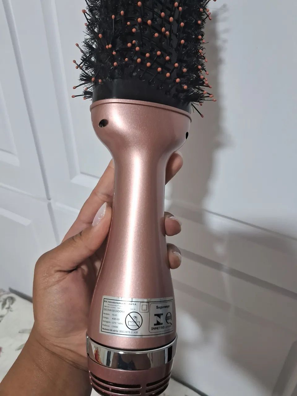  escova rotativa para cabelo mondial Rose - Foto 4