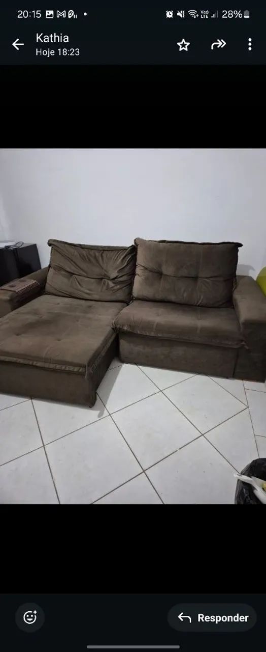 Sofá de Canto Confortável