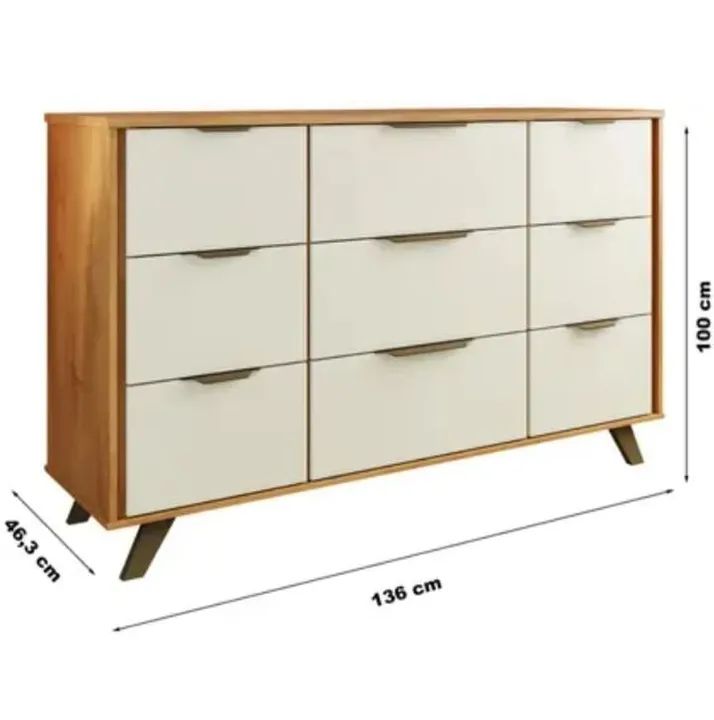 Cômoda 09 Gavetas C/ Entrega e Montagem Grátis  - Foto 3