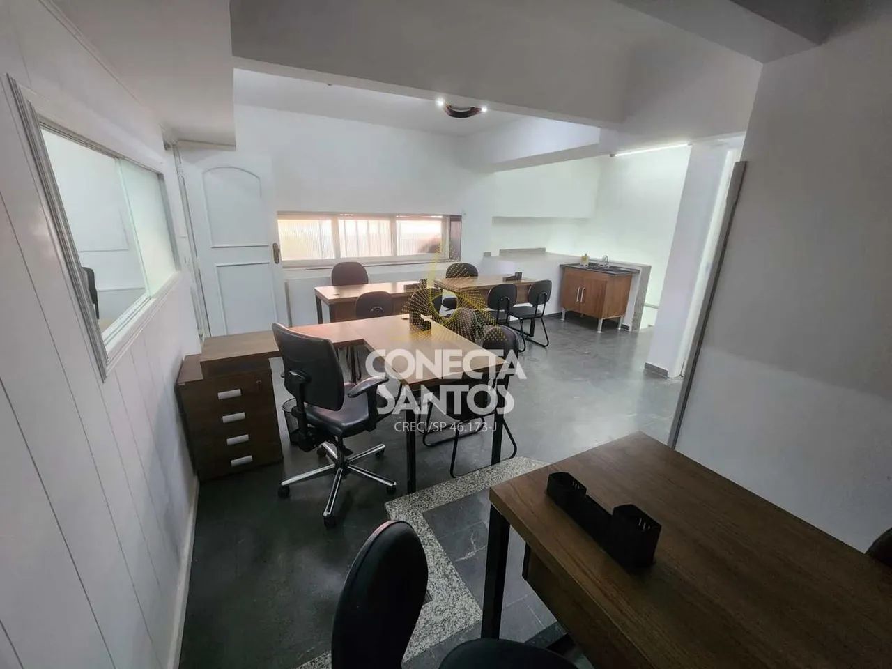Sala/Escritório, Gonzaga, Santos, Cod: 1662 - Foto 3