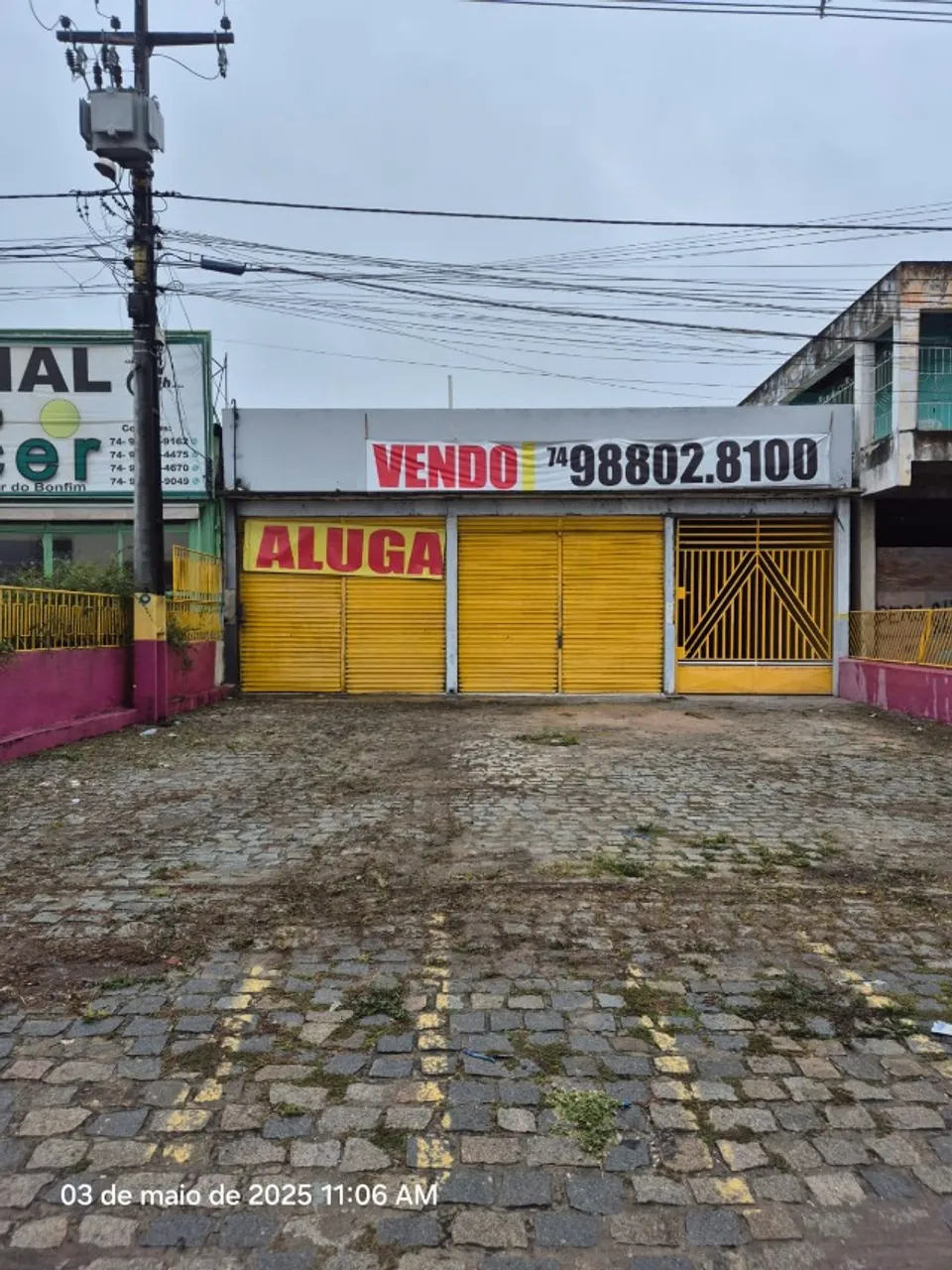 Aluga ou vende galpão com excelente localização em Senhor do Bonfim.