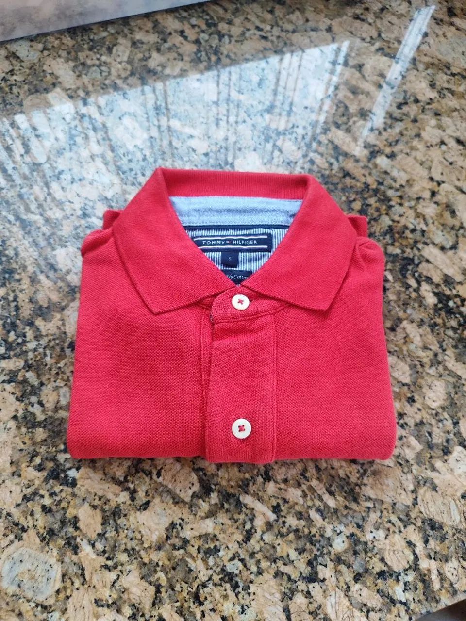 Camisa Tommy Hilfiger original vermelha 