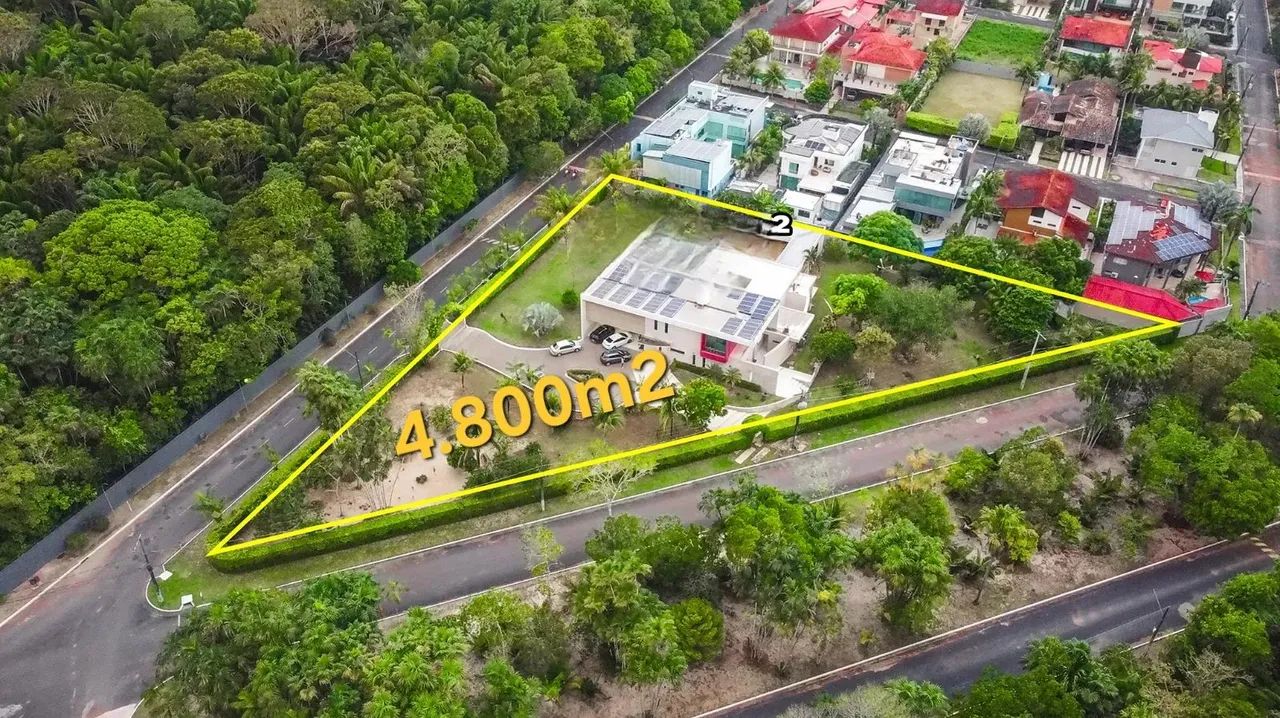 INCRÍVEL Mansão no Itaporanga3 800m2 em LOTE de 4.800m2, 3 suítes, salão de festas. GGerad - Foto 2