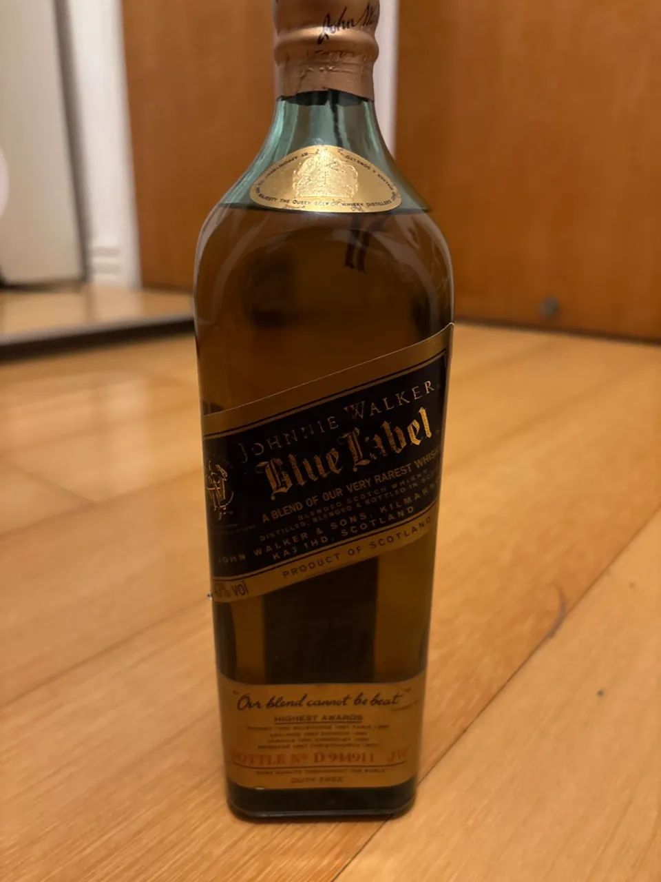 Johnnie Walker Blue Label - Coleção de Whisky - Equipamentos Para ...