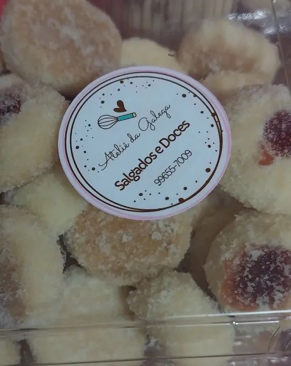Salgados, biscoito amanteigados,  à pronta entrega - Foto 4