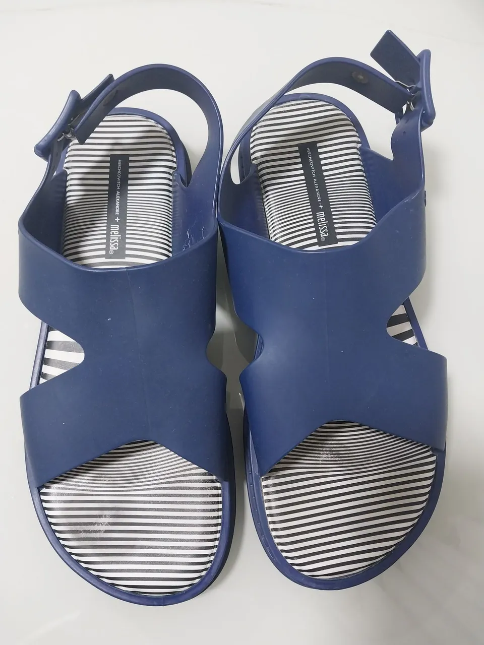 Sandália Azul Melissa + Herchcovitch Alexandre