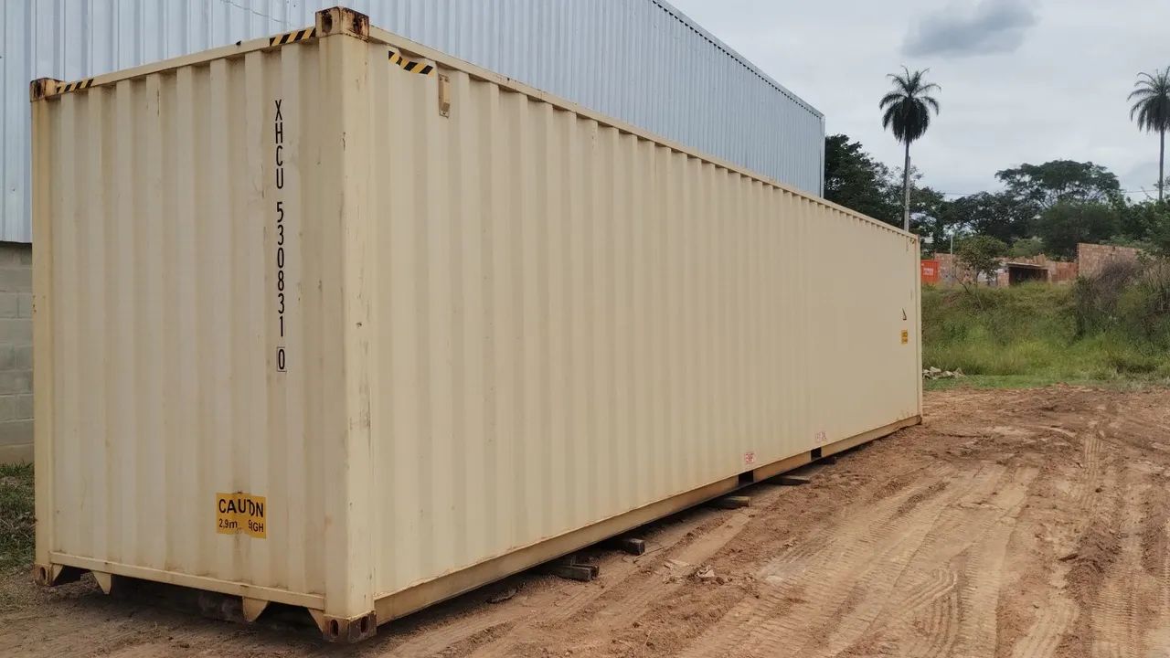 Vendo container HC 40 pés muito novo  - Foto 4